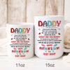 Daddy I Know I&#39;m Just A Little Bump Floral Happy Father&#39;s Day Mug