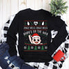 Baby Is On The Way Funny Christmas Ugly Sweatshirt Gift For Mom To Be