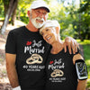 40th Wedding Anniversary Just Married Couple Personalized Shirt