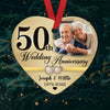 50th Wedding Anniversary Ornament Personalized Gift For Wife Husband