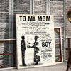 Always Be My Loving Mother Canvas Gift For Mom From Son
