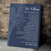 For A Wonderful Doctor Poster Canvas Personalized Gift For Doctor