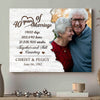 Couple 40 Years Wedding Anniversary Still Counting Personalized Canvas