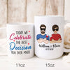 Couple Anniversary Best Decision Husband Wife Funny Personalized Mug