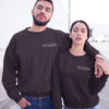 Roman Numeral Anniversary Date Sweatshirt Personalized Matching Gift For Couple