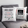 Dad You&#39;re My Hero Already Personalized Ultrasound Christmas Pillow