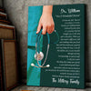 For A Wonderful Doctor Poster Canvas Personalized Gift For Doctor
