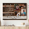 Wife Husband Couple When I Tell Love Anniversary Personalized Canvas