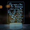 Hunting Deer Couple Happily Ever After Personalized Night Light
