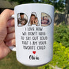 92504-Happy Father&#39;s Day Say Out Loud Favorite Child Personalized Image Mug H0