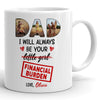 93397-Father&#39;s Day Girl Financial Burnden Of Dad Red Personalized Image Mug H2