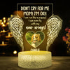 94981-Dog Mom Gift Memorial Pet Don&#39;t Cry For Me Personalized Night Light H2