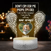 94980-Dog Mom Gift Memorial Pet Don&#39;t Cry For Me Personalized Night Light H1