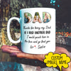 93519-Father&#39;s Day Daughter Punch Him And Go Find Dad Personalized Image Mug H0
