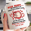 Snuggled Up In Mommy&#39;s Tummy Mug Christmas Gift For Expecting Dad