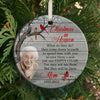 Personalized Memorial Gift Christmas In Heaven Ornament