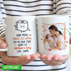 Thanks For Wiping My Ass Mug Funny Personalized Gift For Mom