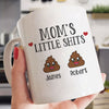 Mom&#39;s Little Shits Mug Funny Personalized Gift For Mom