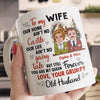 To My Wife Our Home Ain&#39;t No Castle Mug - Personalized Christmas Gift For Couple