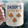 Daddy&#39;s Little Shit Mug Personalized Father&#39;s Day Gift For Dad