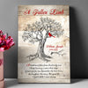 A Fallen Limb Memorial Canvas Personalized Gift For Loss Of Dad Mom