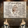Always With You Canvas Personalized Memorial Gift For Loss of Dad, Mom