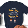 Stepdad Funny Bonus Dad Father&#39;s Day From The Kids Personalized Shirt
