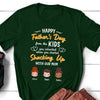 Stepdad Funny Bonus Dad Father&#39;s Day From The Kids Personalized Shirt