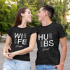 Wife Husband Couple Hubs Wife Funny Personalized Shirt