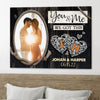 Wife Husband Couple You And Me Personalized Canvas