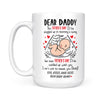 Gift For Dad To Be First Father&#39;s Day Can&#39;t Wait To Meet You Mug