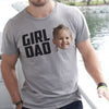 Personalized Baby Face GirlDad Girl Dad Gift For Dad Girl Dad t shirt