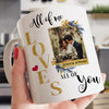 Couples Valentines All Of Me Loves All Of You Personalized Coffee Mug