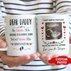 Ultrasound This Valentine Expecting Dad Personalized Mug Gift For Dad To Be