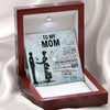 Little Boy To My Mom Necklace Personalized Gift For Mom From Son